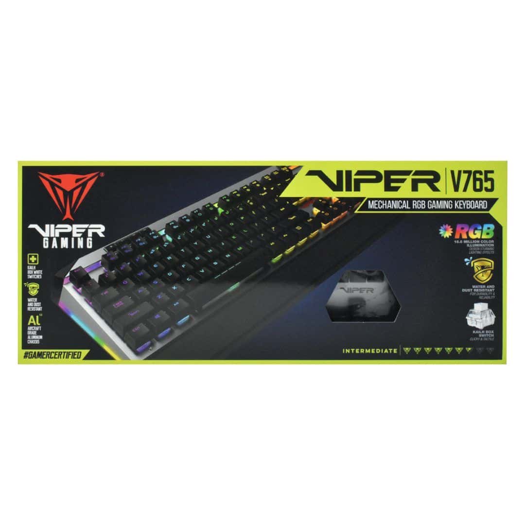 Patriot Viper V765 - mechaniczna klawiatura dla graczy