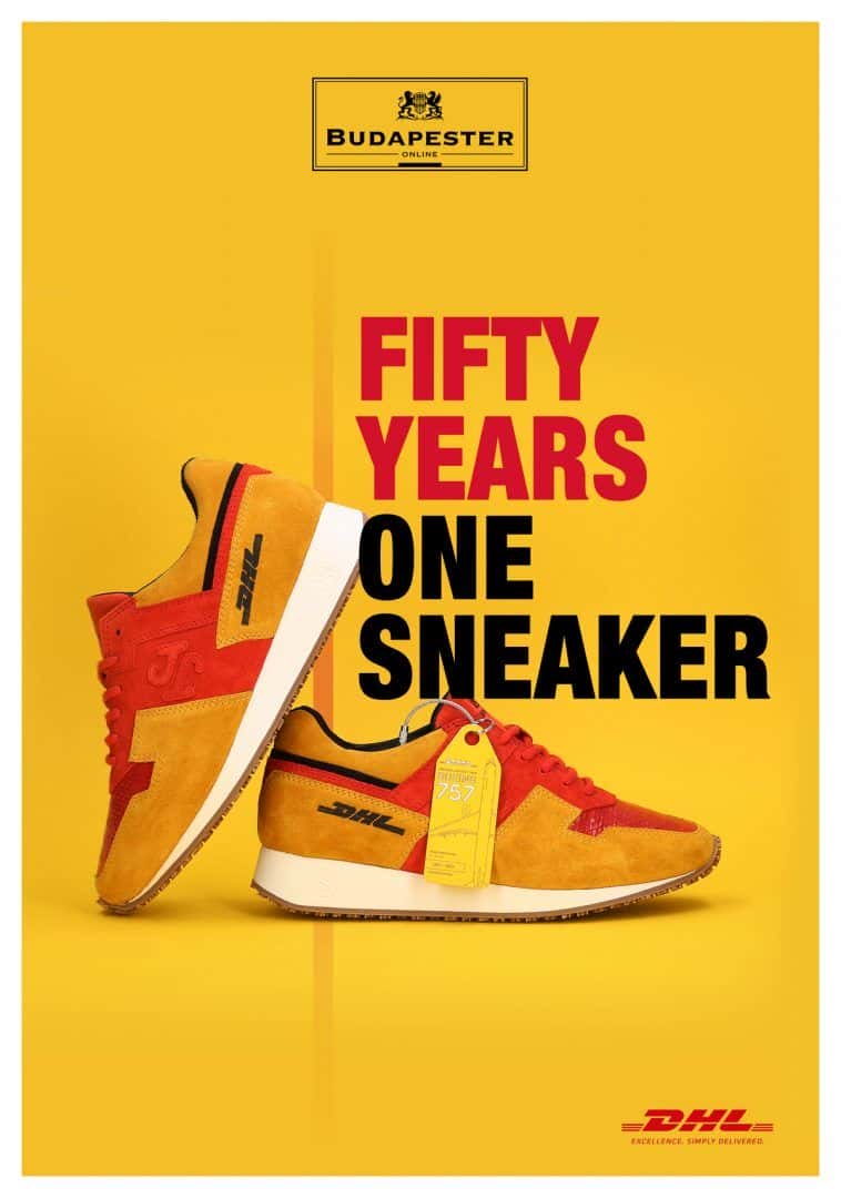 DHL Sneaker 1 czyli unikatowe buty firmy kurierskiej