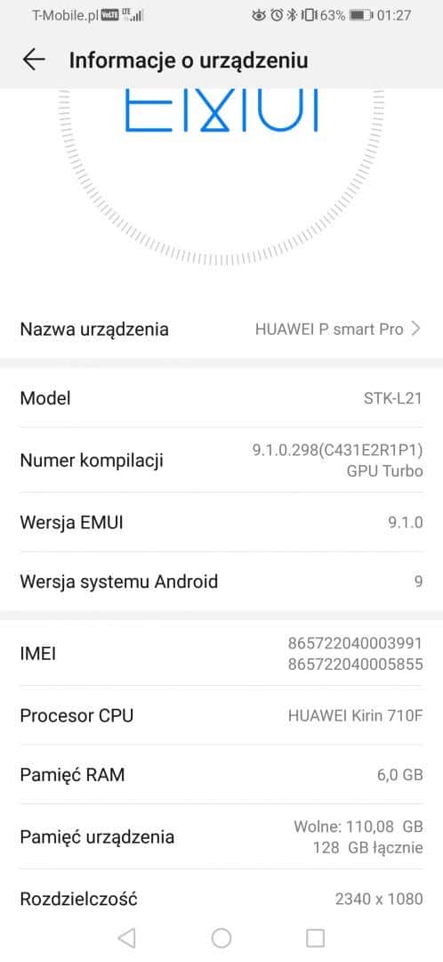 Huawei P smart Pro - dobry smartfon ze średniej półki