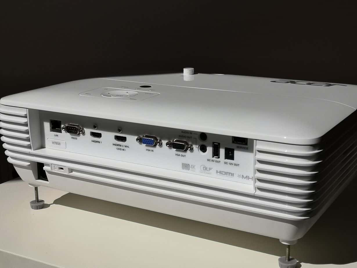 Acer H7850 DLP - projektor 4K UHD z wyższej półki [TEST]