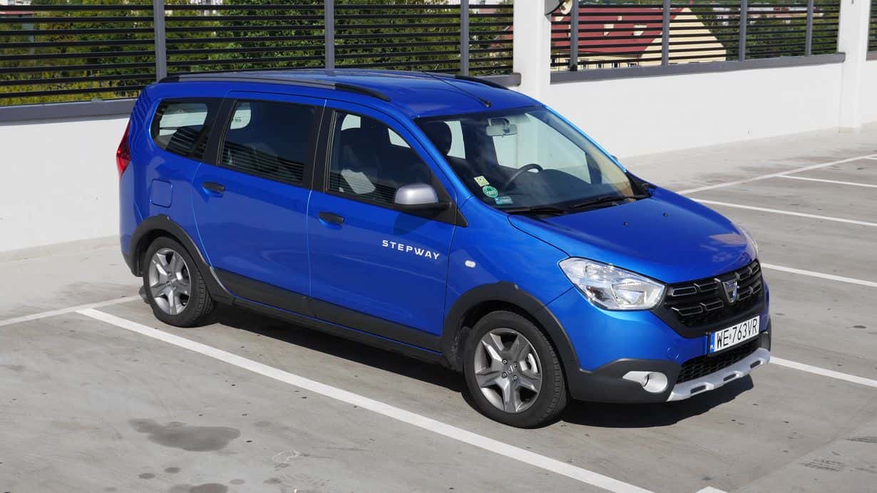 Dacia Lodgy Stepway - tani 7-osobowy van dla rodziny