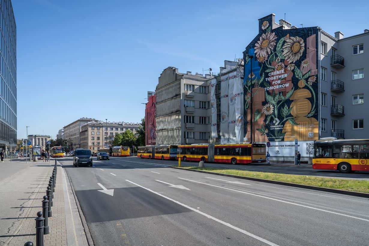 Nowy mural w Warszawie, bo o nim mowa powstanie za sprawą inicjatywy Converse City Forests. 