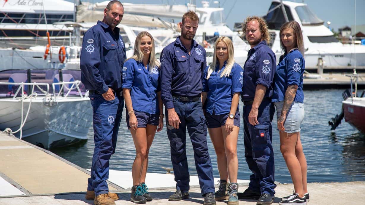 Ratownicy morscy z Australii