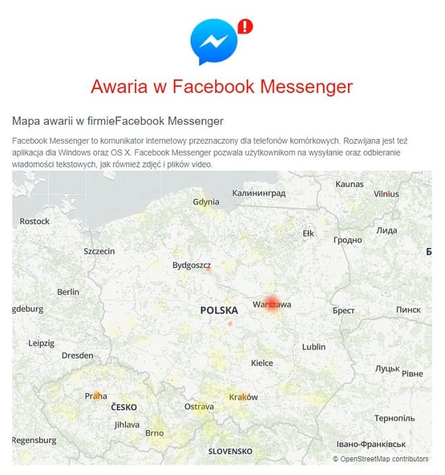 Messenger nie działa. Kolejna awaria komunikatora Facebooka!