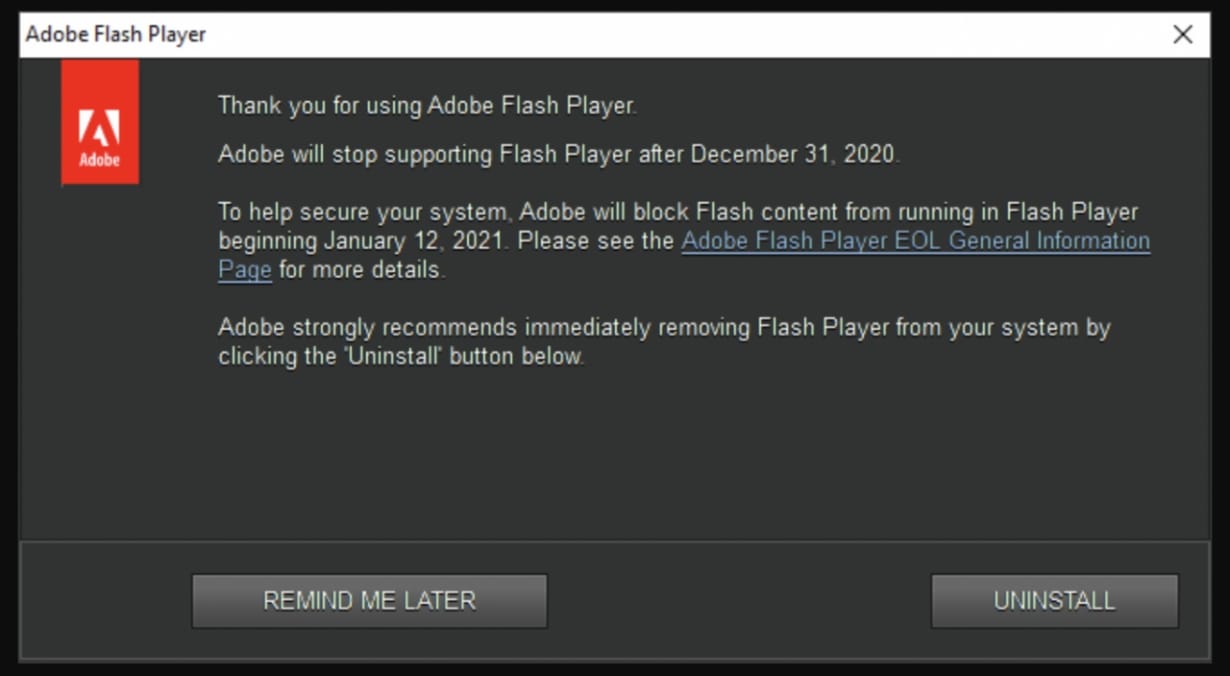 adobe Flash Player