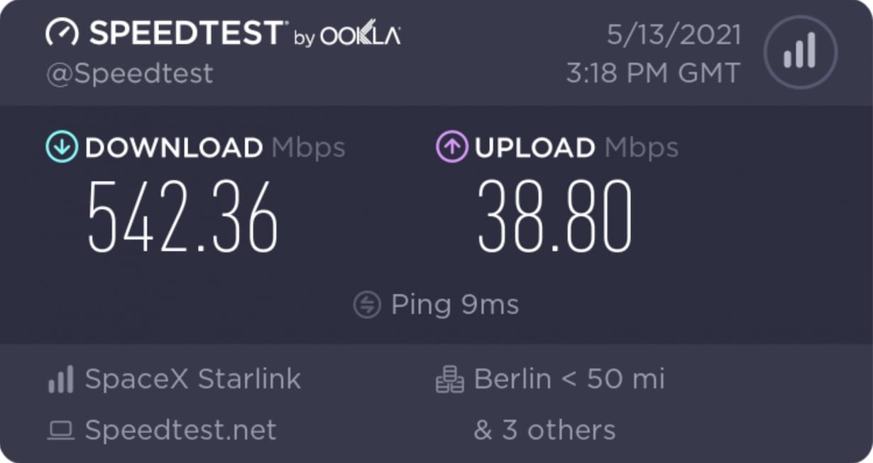 Jak szybki jest satelitarny internet Starlink?