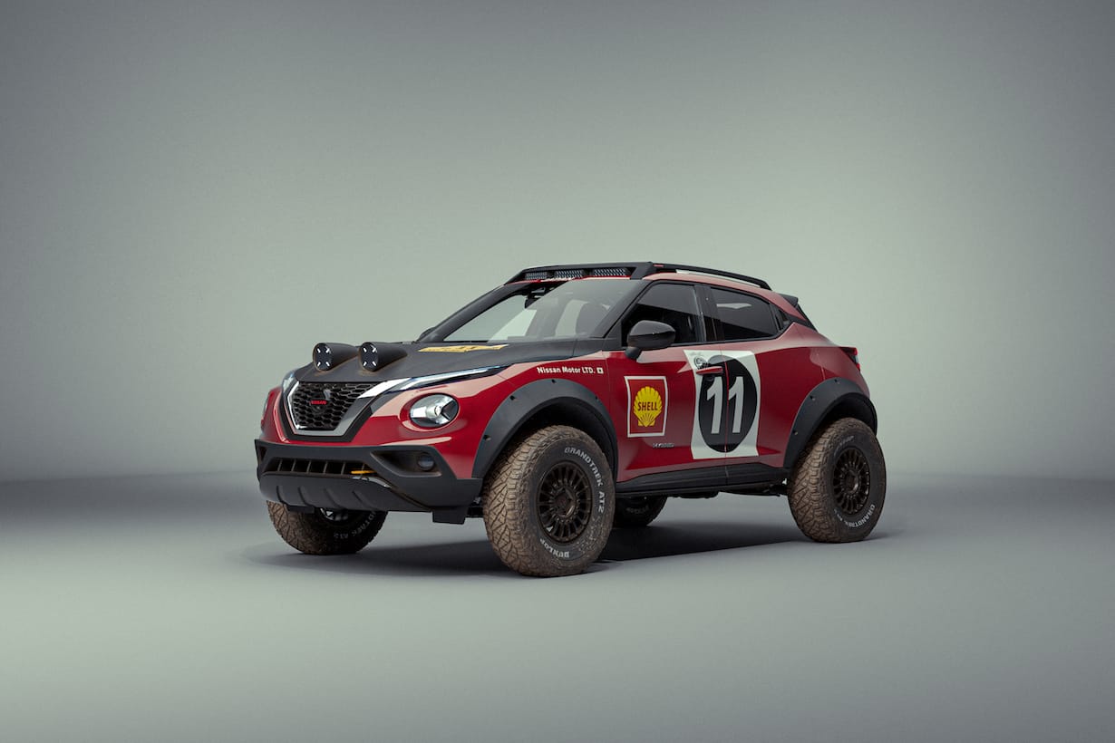 Nissan Juke Rally Tribute Concept. Dla Terenwizji i każdego fana off-roadu