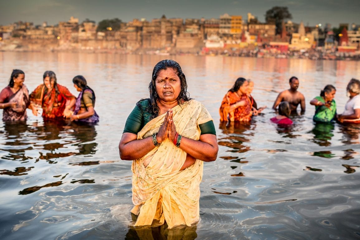 Ganges Healing GettyImages 585659517