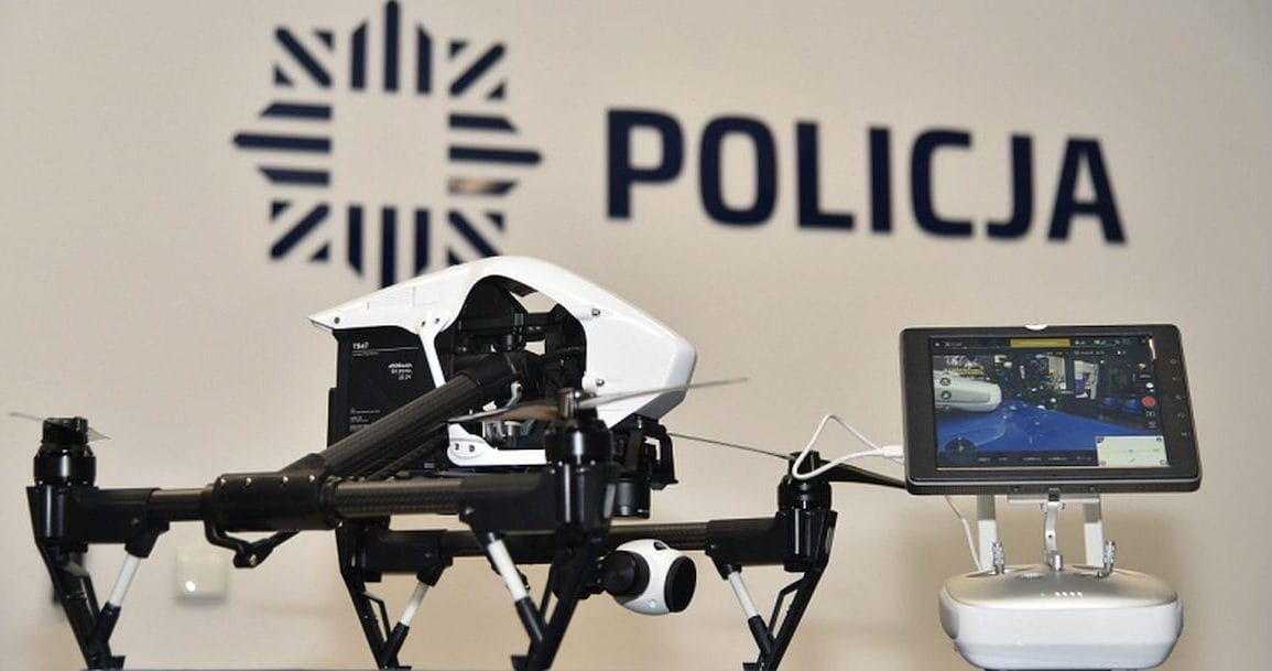 dron polskiej policji
