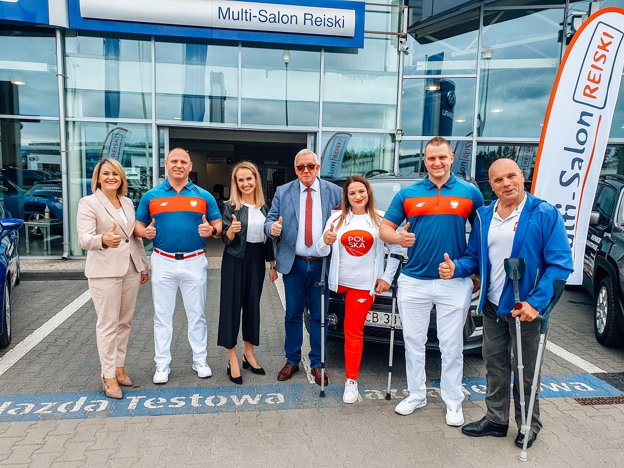 Das WeltAuto i salon Reiski Bydgoszcz pomagają paraolimpijczykom