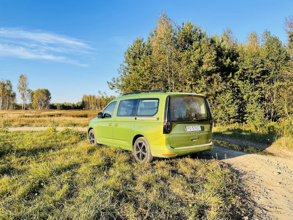 Volkswagen Caddy California - auto, które lubi przygody