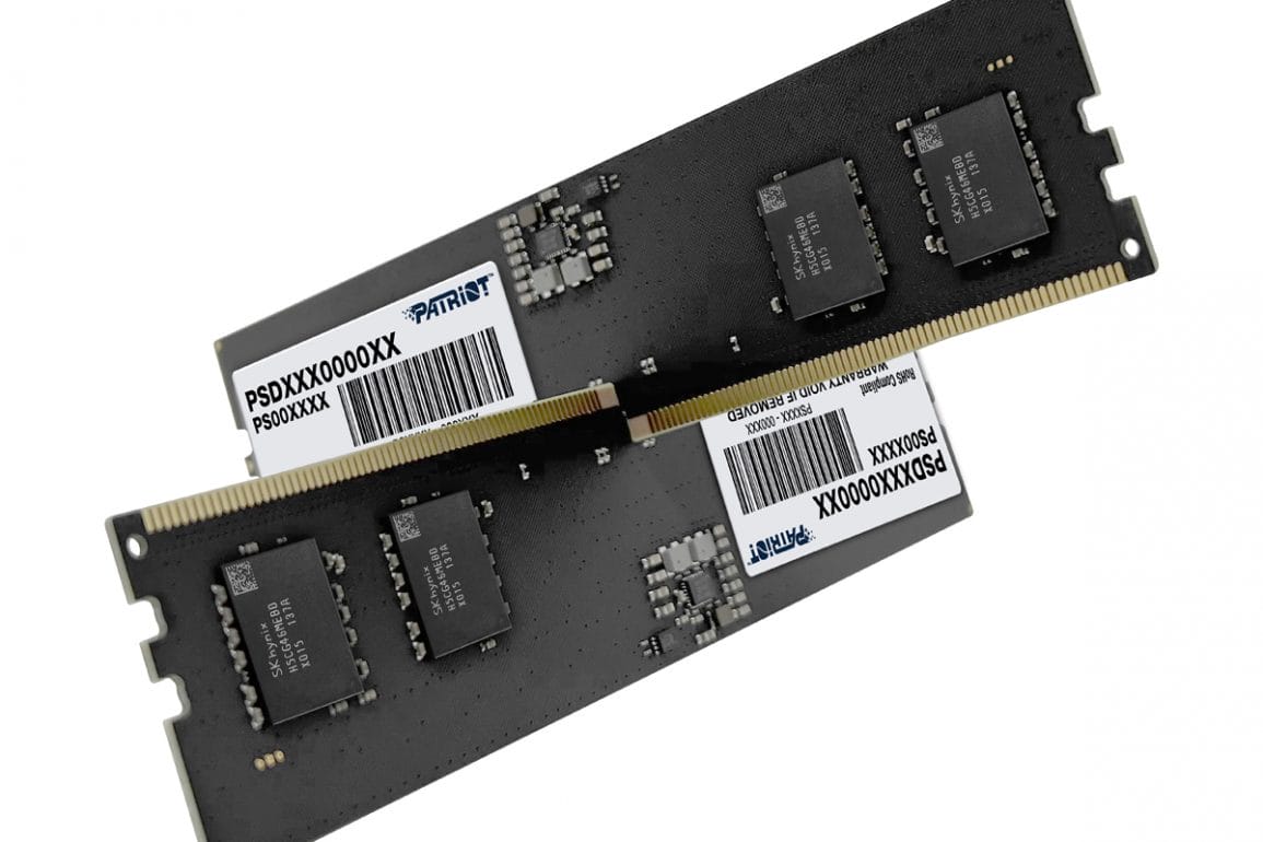 Patriot Signature DDR5, czyli moduły najnowszej generacji dla Adler Lake
