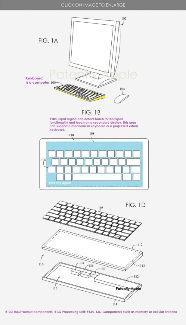 Mac wbudowany w klawiaturę