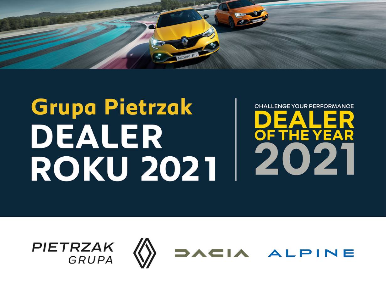 Renault twierdzi ze Grupa Pietrzak to najlepszy dealer roku 2021 2