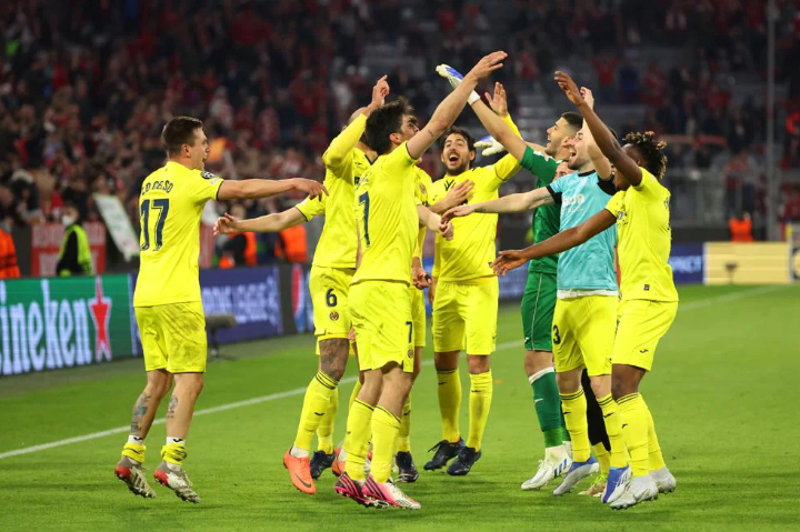 Villareal w półfinale! Bayern Monachium poza Ligą Mistrzów
