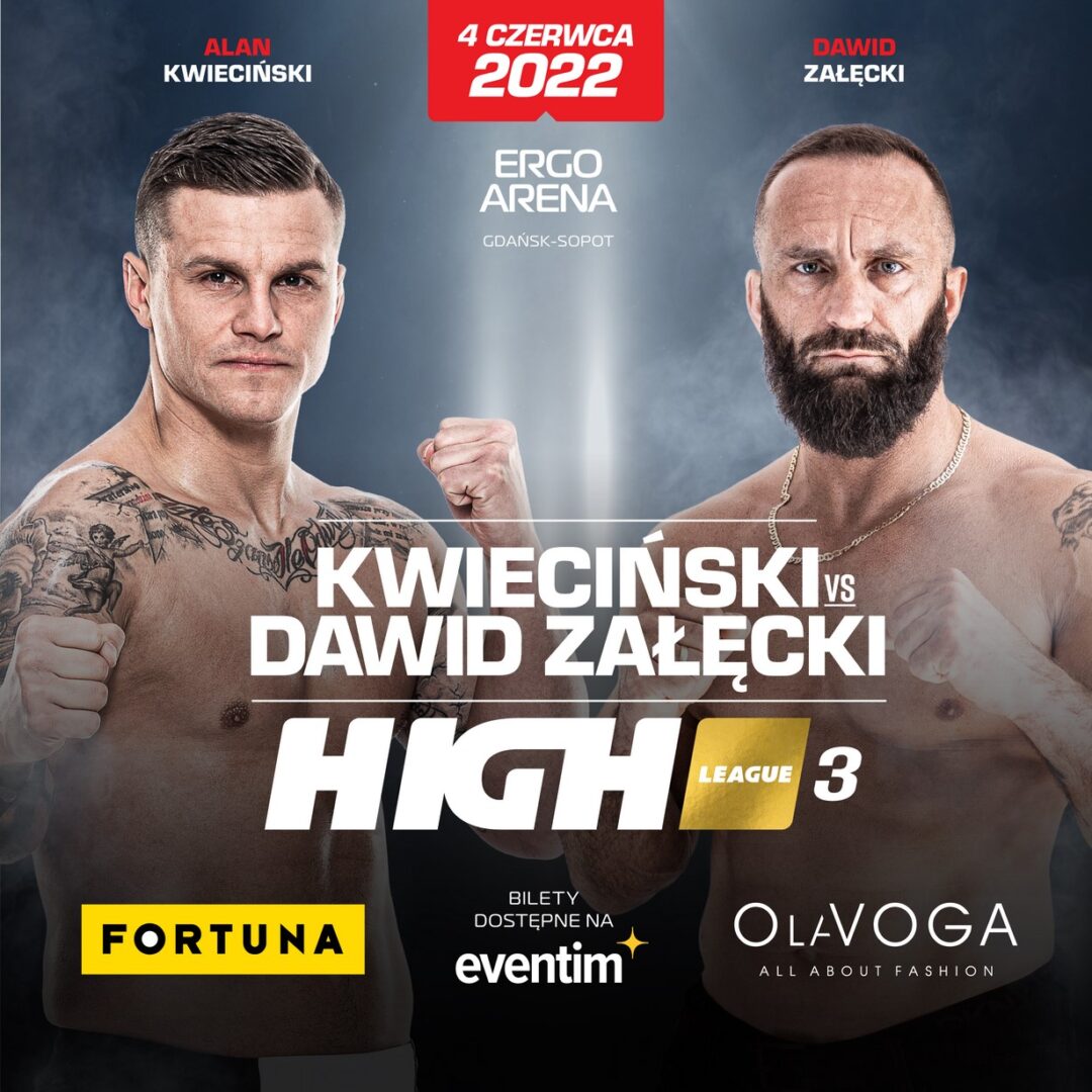 Alan Kwieciński vs Dawid Załęcki na HIGH League 3
