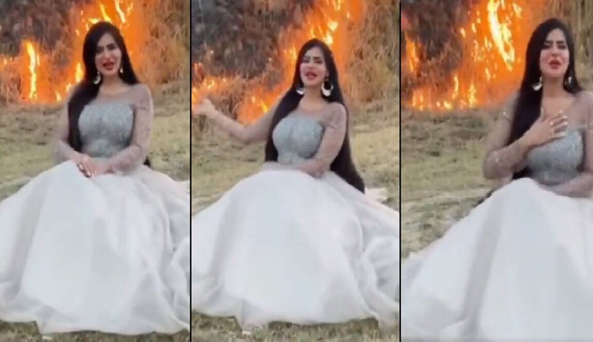 Tiktokerka z Pakistanu podpaliła las... dla wyświetleń