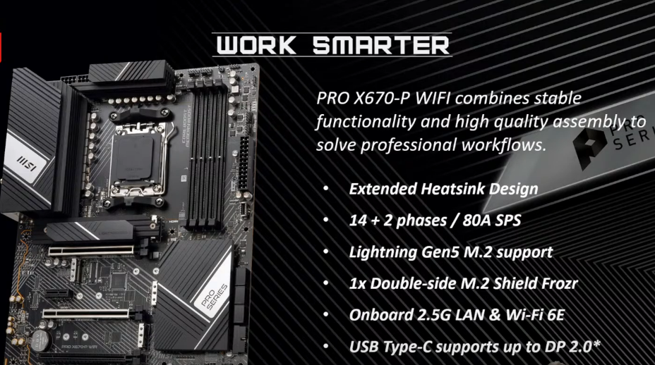 MSI prezentuje płytę główną z 2 chipsetami X670 oraz X670E