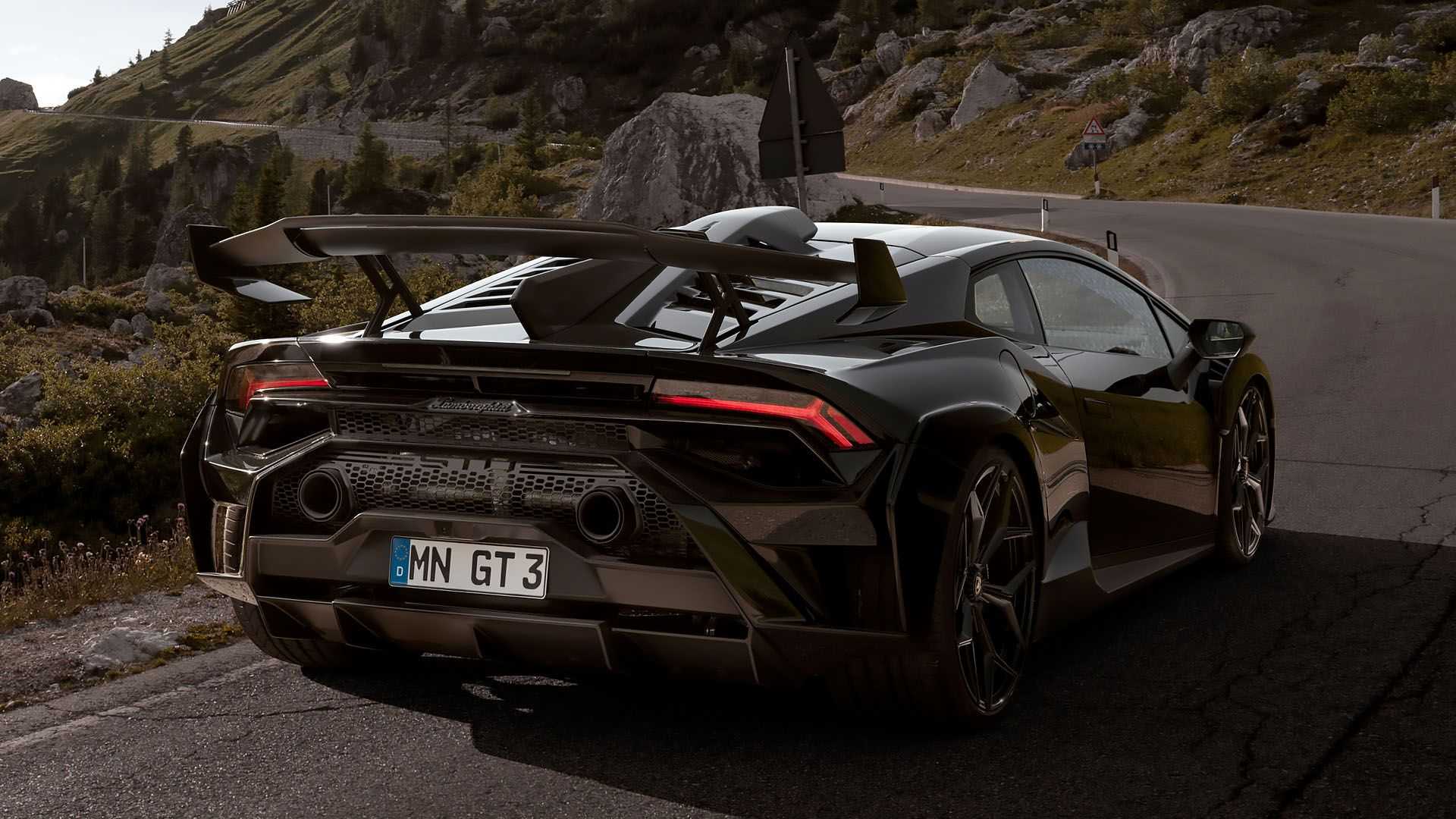 Lamborghini Huracan STO dostało pakiet Novitec z mnóstwem karbonu