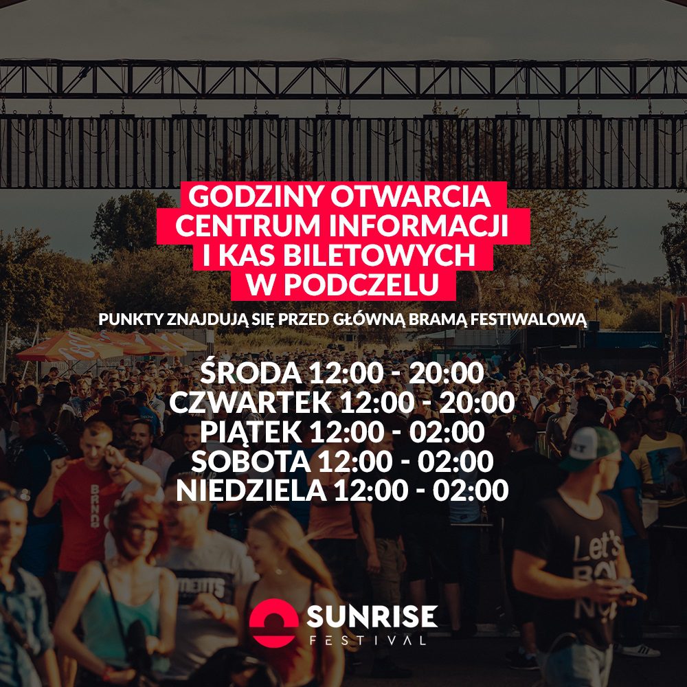 Sunrise Festival 2022 - nie kupisz już biletów na sobotę