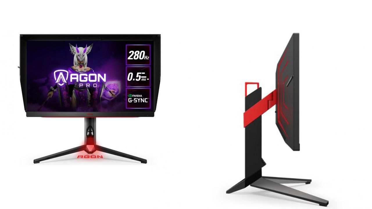 AOC prezentuje 2 monitory dla graczy z odświeżaniem 280 Hz