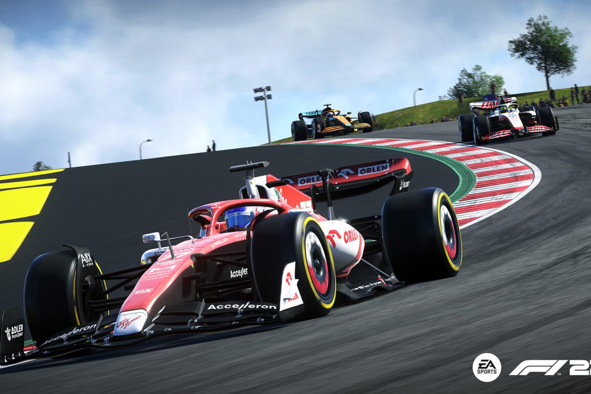 Aktualizacja 1.07 do gry F1 22 o tematyce Formuły 1