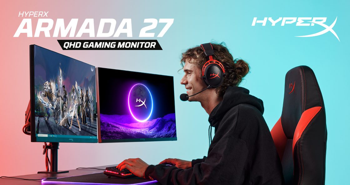 HyperX Armada to nowa seria monitorów gamingowych