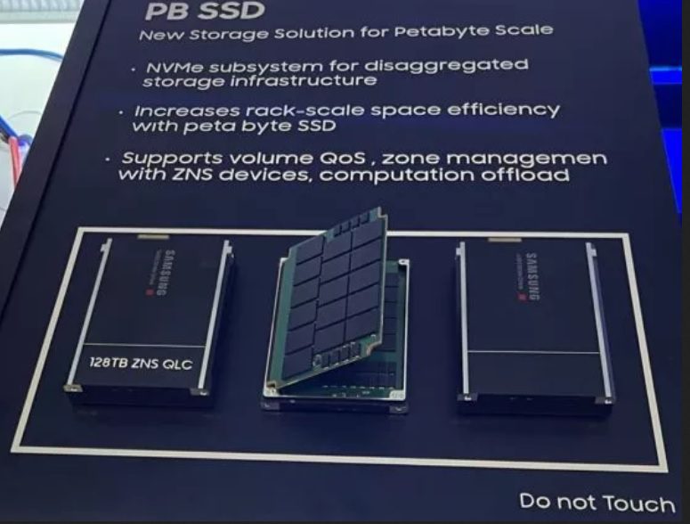 Samsung prezentuje dysk SSD o pojemności 128 TB
