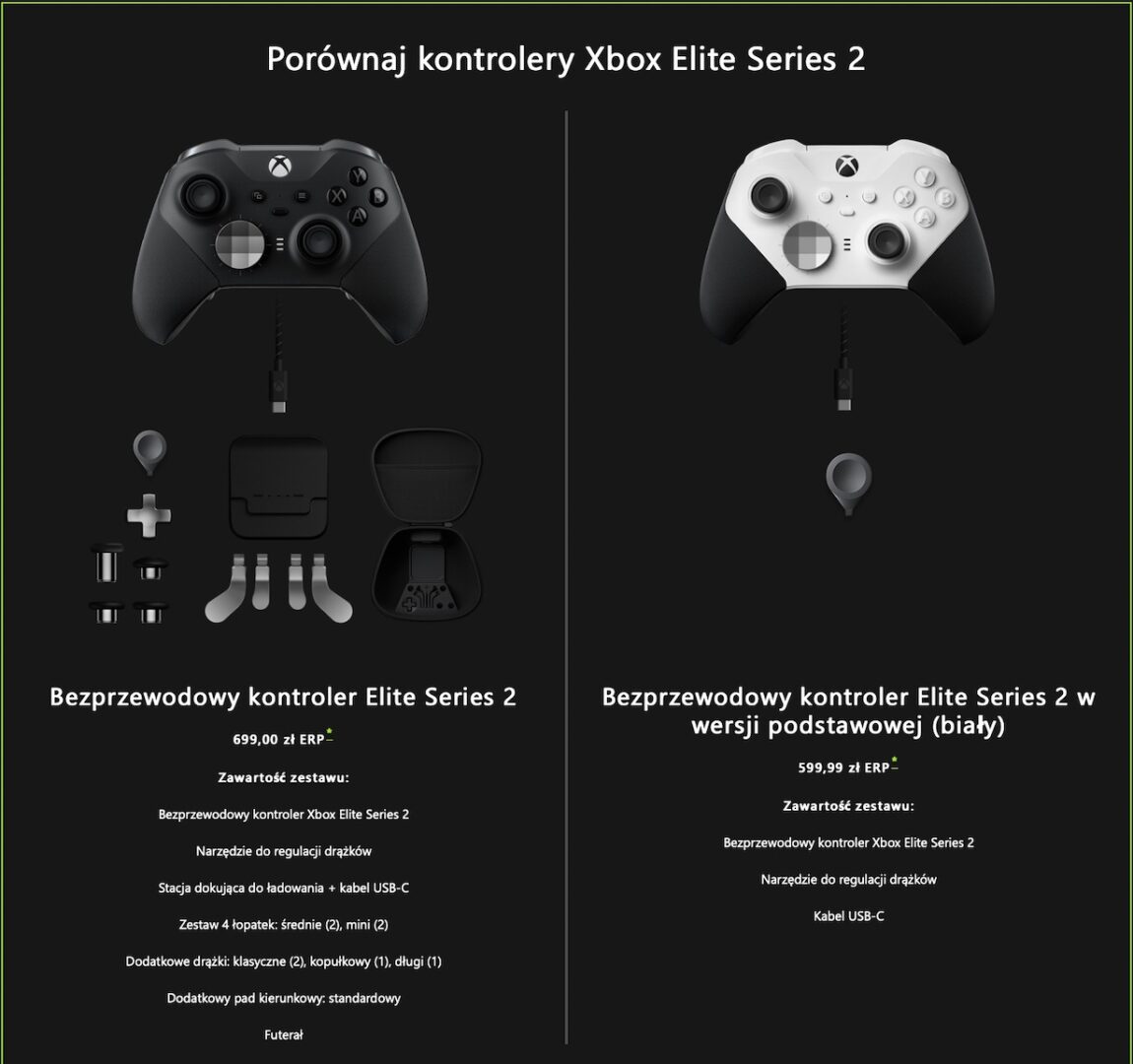 Tańszy kontroler Xbox Elite Series 2 w Polsce nie jest taki tani. Absurdalna cena!