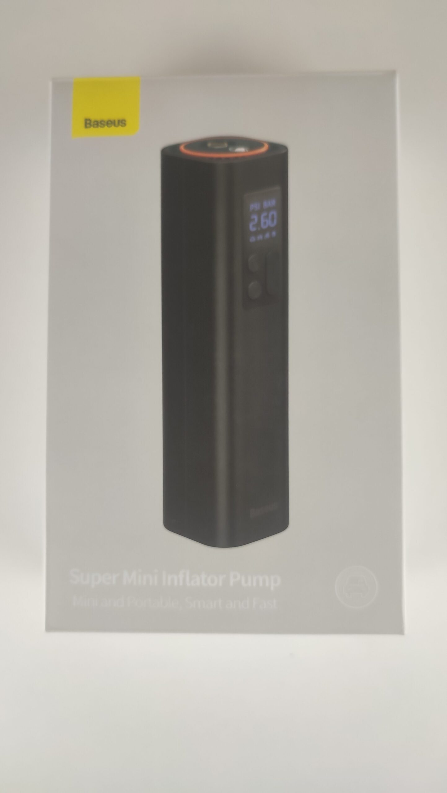 Baseus Super Mini Inflator Pump -nim napompujesz swoje opony
