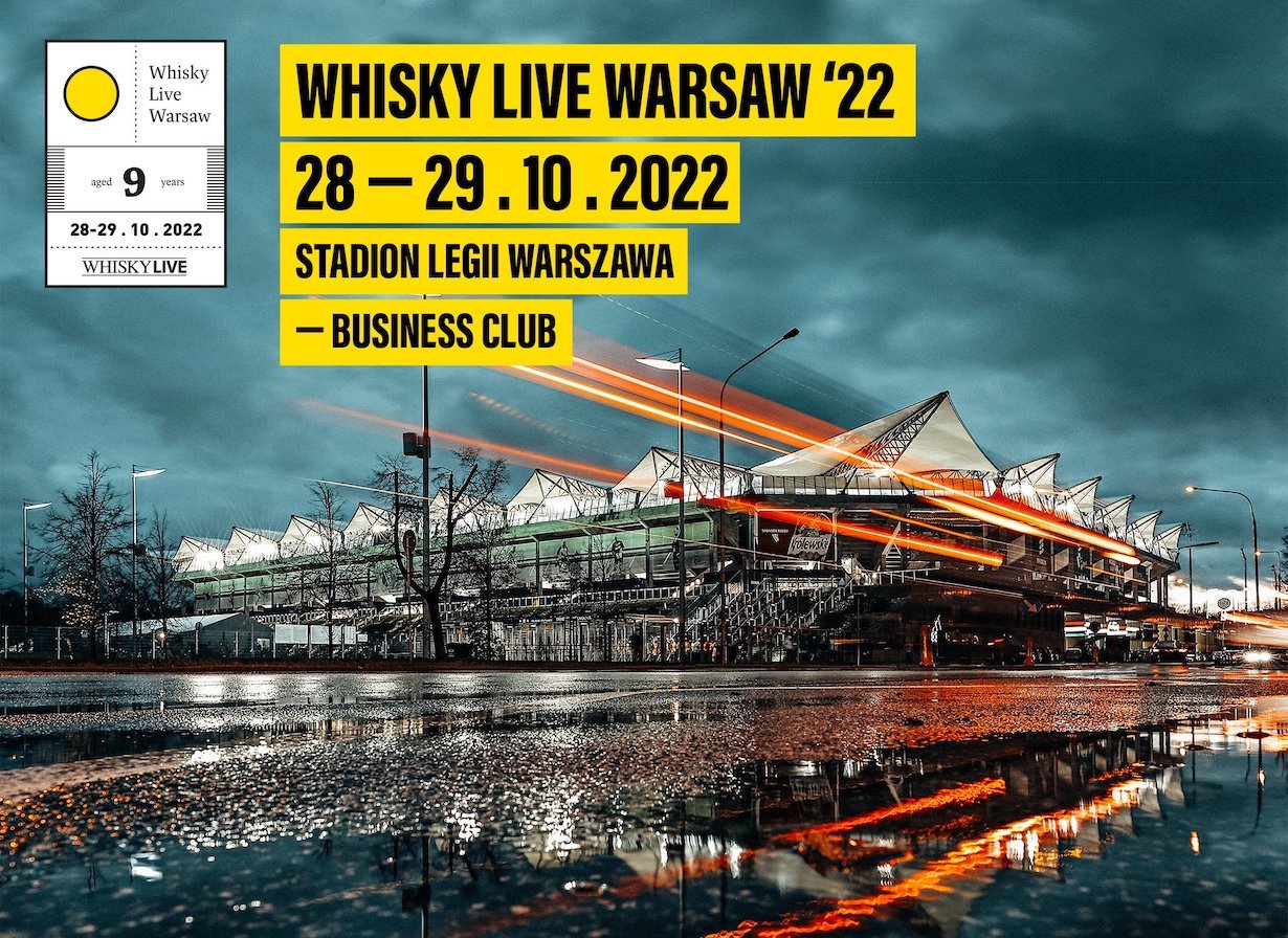 Whisky Live Warsaw 2022. 9 edycja odbędzie się 28-29.10
