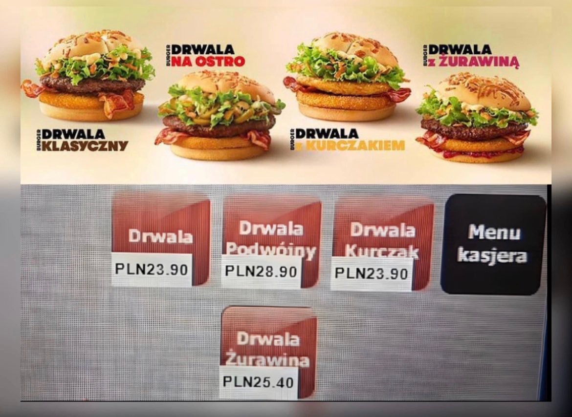 Ceny burgera Drwala poszły mocno w górę! Ile zapłacimy w tym roku?