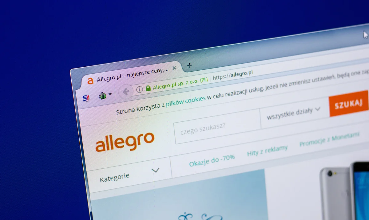 Allegro nie działa. Klienci zgłaszają problemy z serwisem.