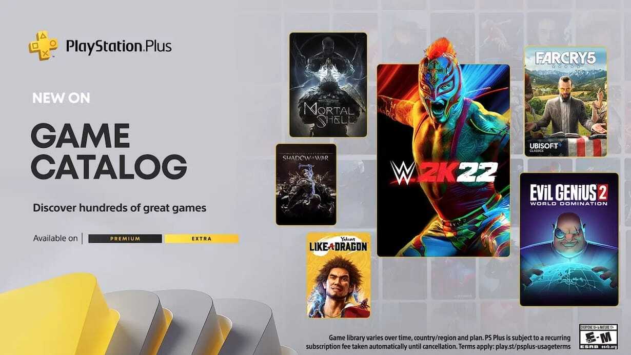 PS Plus Extra i Premium na grudzień 2022 - lista nowych gier!