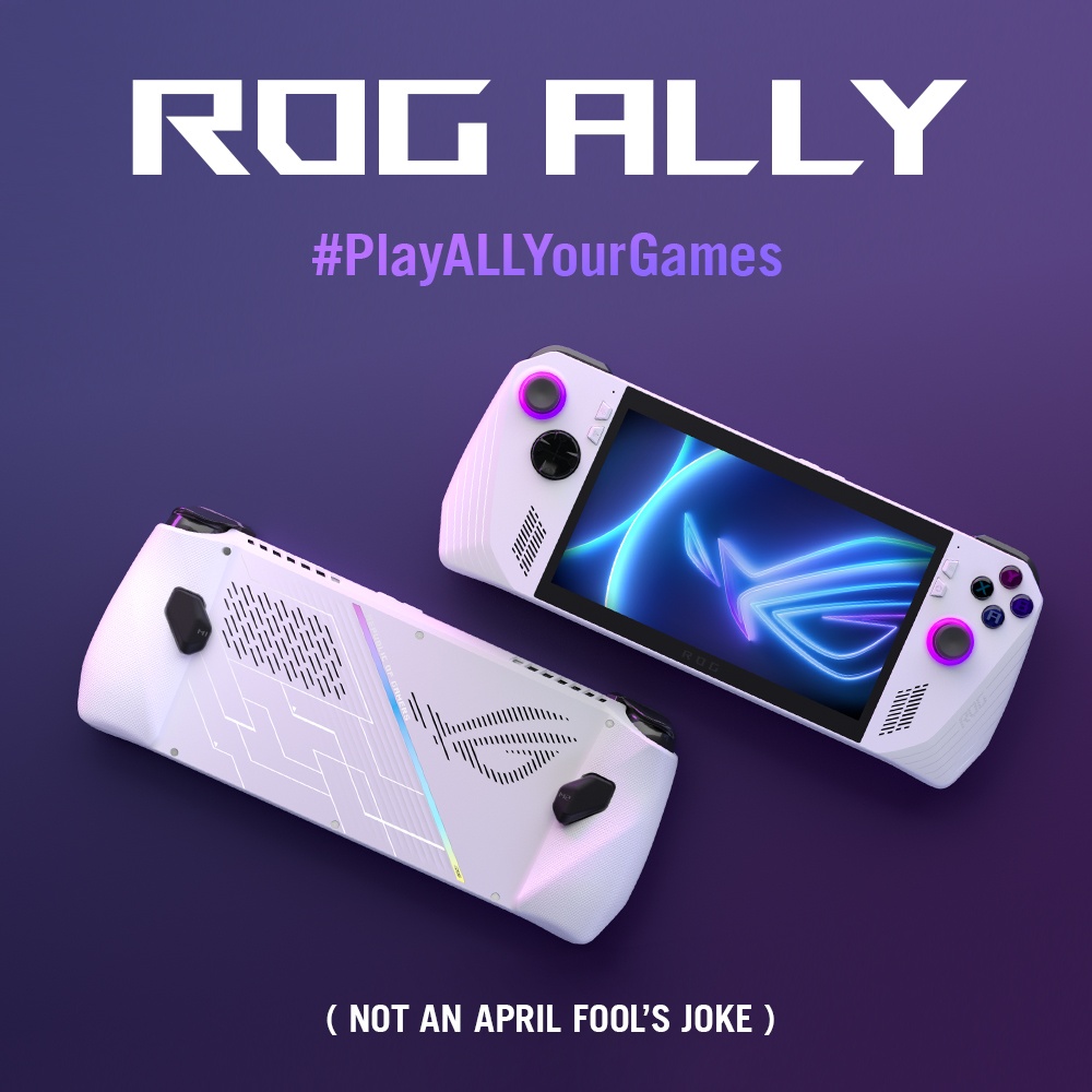 Handheld ASUS ROG Ally ma zdetronizować Steam Deck; ROG Ally w topowej wersji będzie tani!