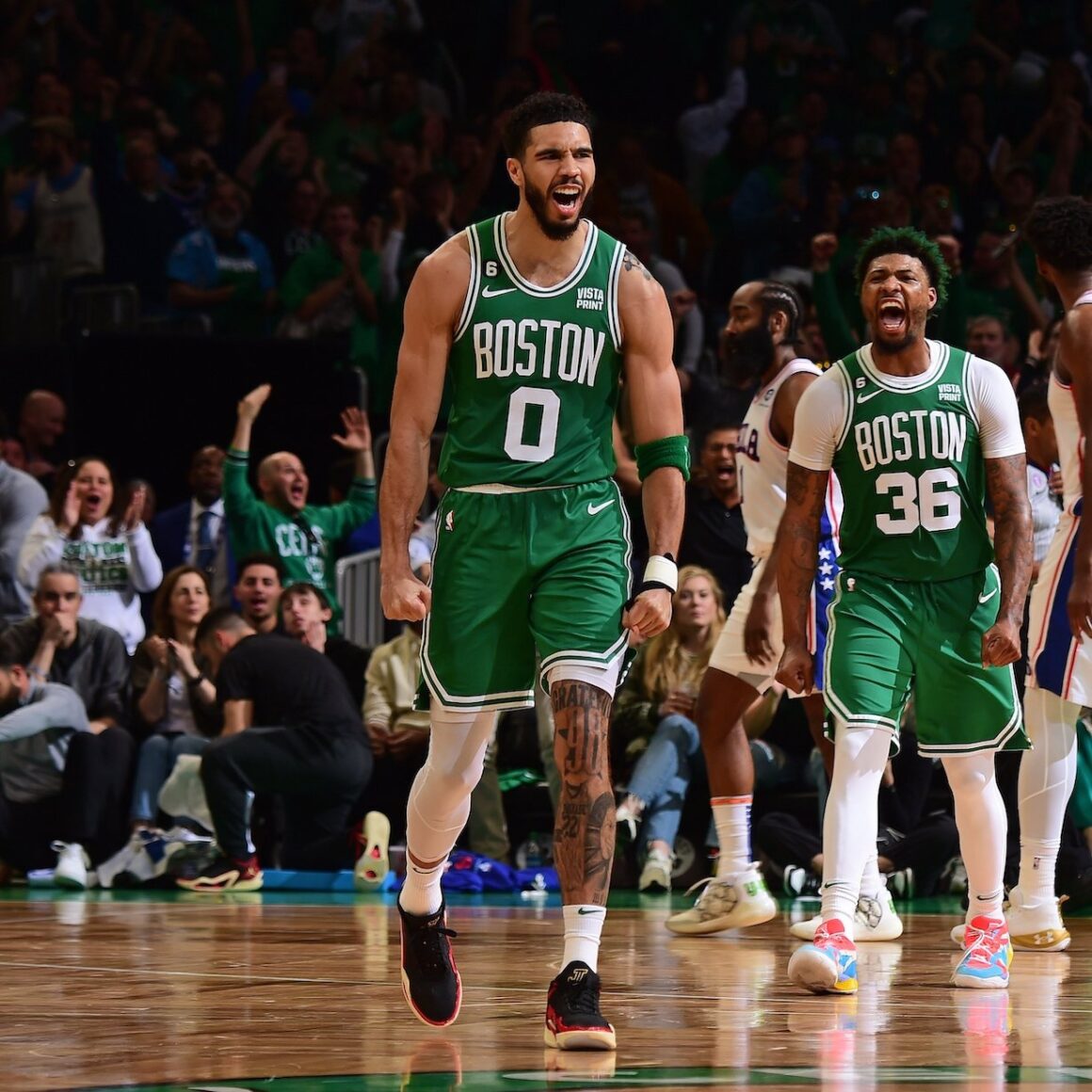 Tatum błyszczy najmocniej i bije rekordy. Celtics pokonują Sixers