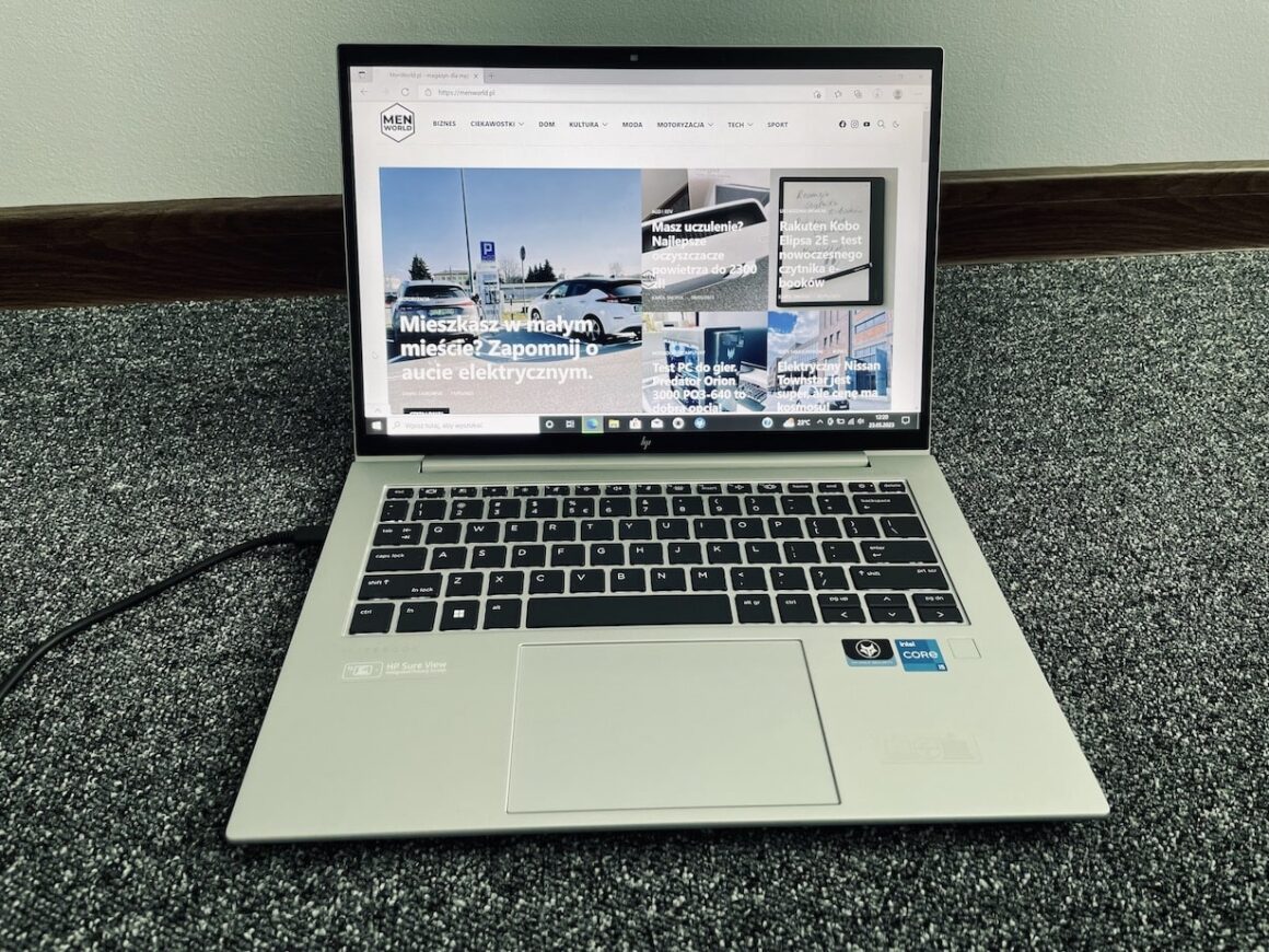 Test HP EliteBook 1040 G9 6F625EA. Wydajny laptop biznesowy