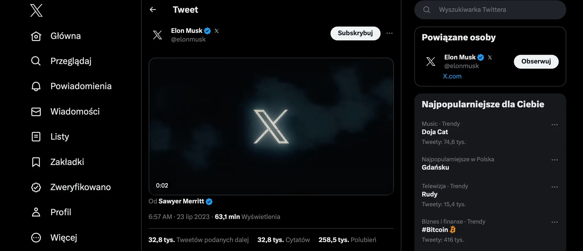 Elon Musk zmienia Twittera na X! Totalna rewolucja!