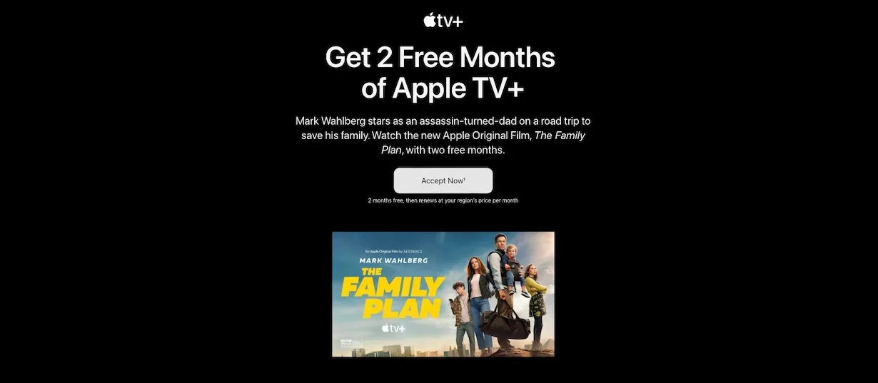 Apple TV+ za darmo na 2 miesiące. Jak odebrać?