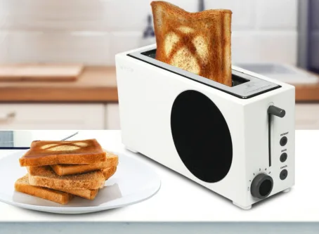 Tak, toster Xbox Series S jest w sprzedaży i nawet robi X na tostach!