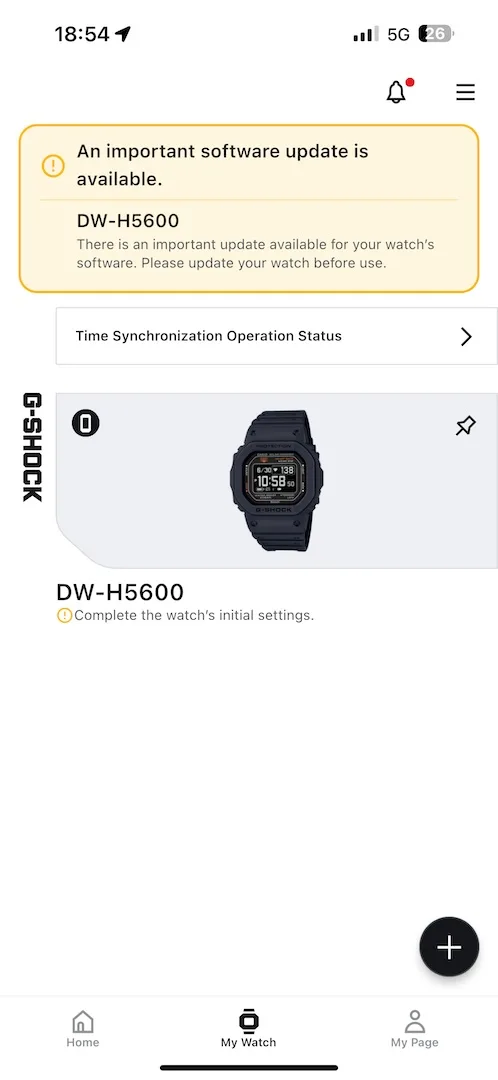 Oprogramowanie Casio Watches.