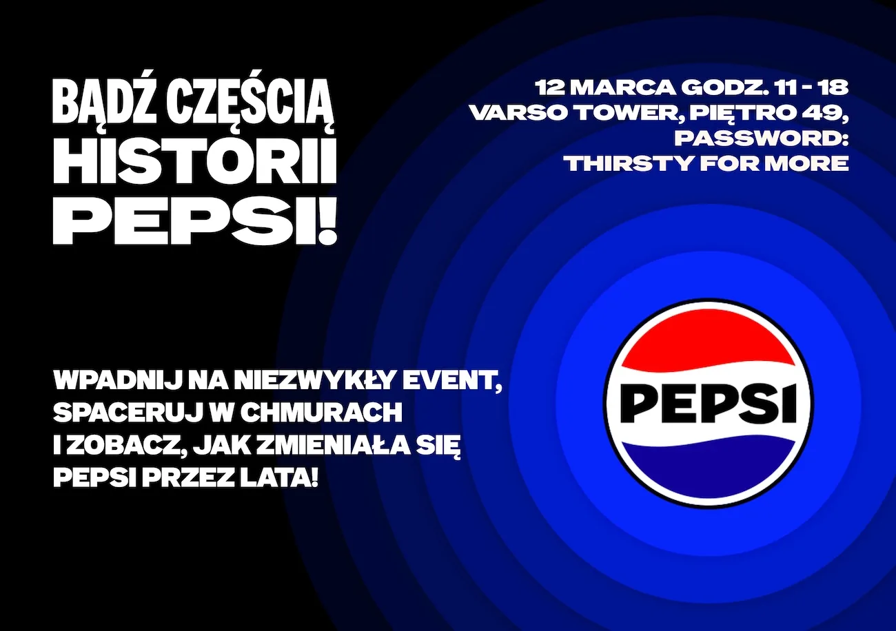 Puszka Pepsi zmienia wygląd! Możesz iść na jej premierę!