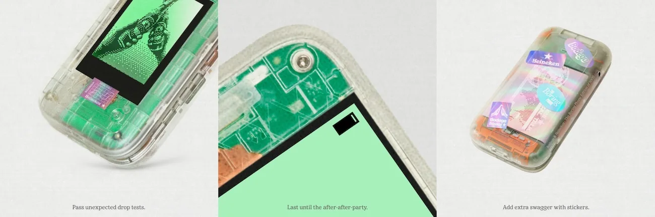 Ten telefon pochodzi z 2024 roku i będzie rozdawany za darmo. Fot. Heineken