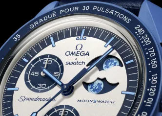 OMEGA X SWATCH Bioceramic MoonSwatch MISSION TO THE SUPER BLUE MOONPHASE