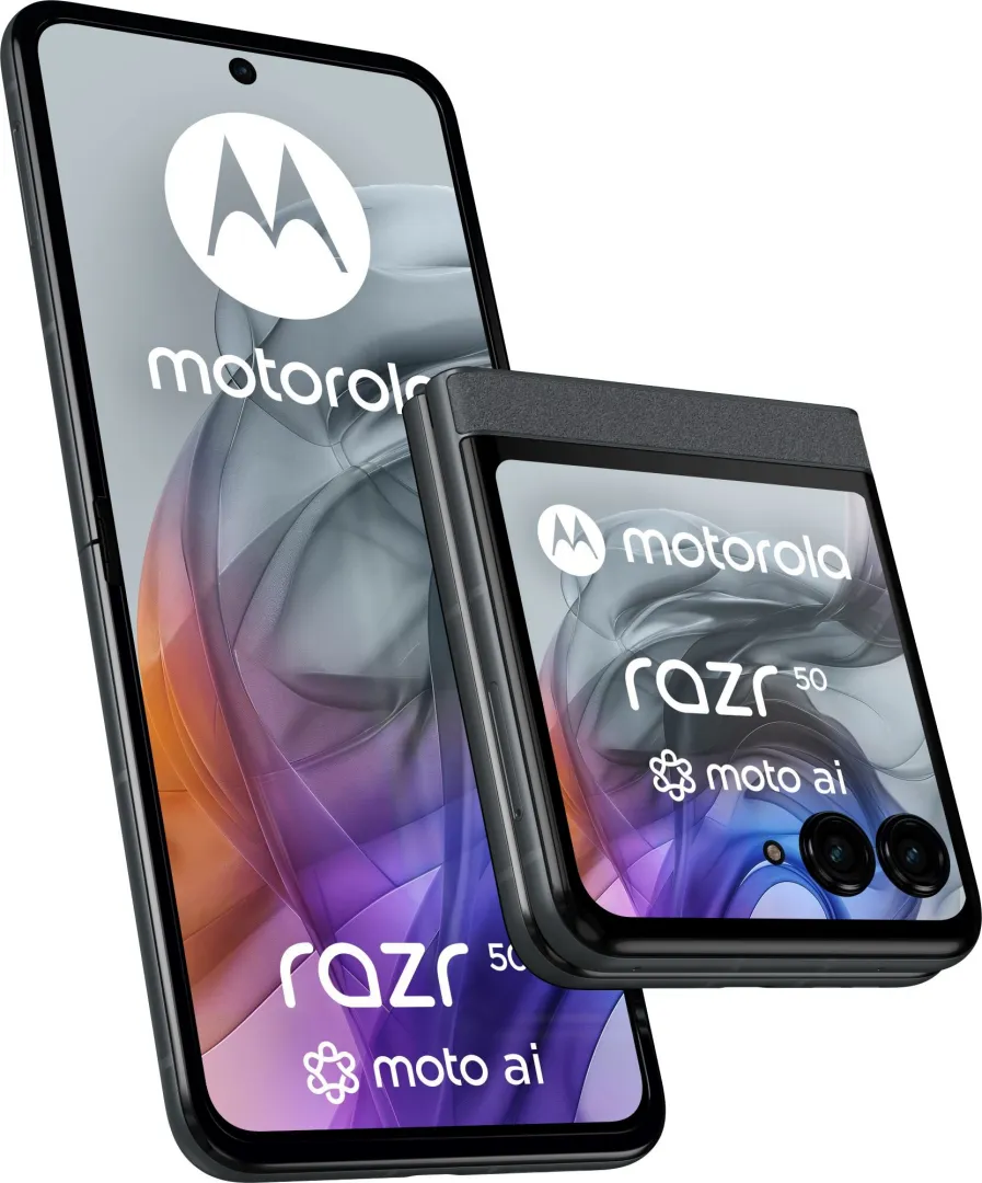 Jeszcze zdążysz z prezentami. Świąteczna kampania Motorola. Na zdjęciu Razr 50. Fot.: Motorola.