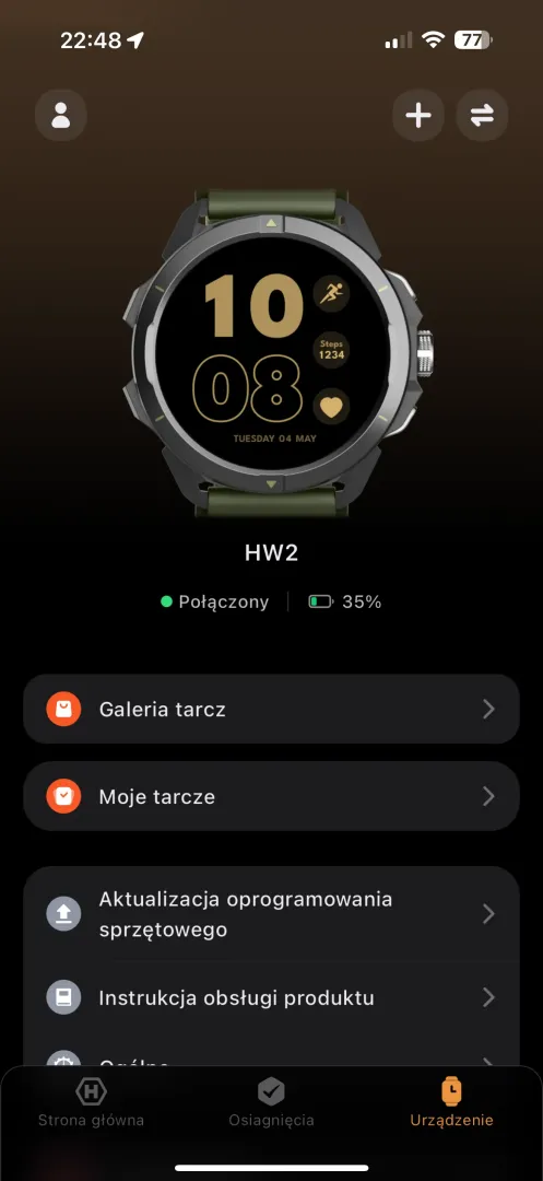 HAMMER Watch 2 Military Edition. GPS i wytrzymałość. Warto? Aplikacja Hammer App na iOS.