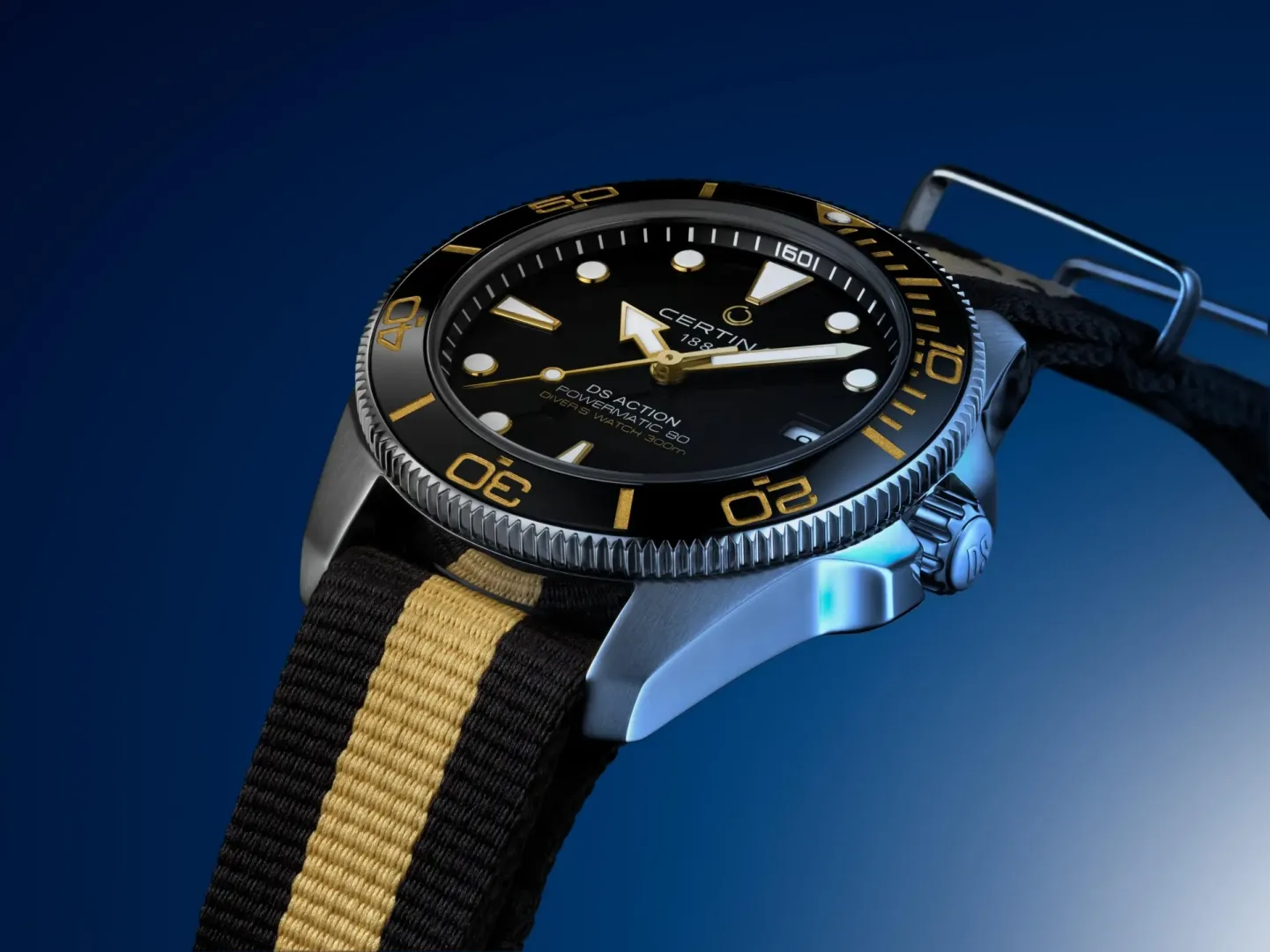 Debiut DS Action Diver 40,5 mm. Ekstremalna wytrzymałość! Certina DS Action Diver 40,5 mm.