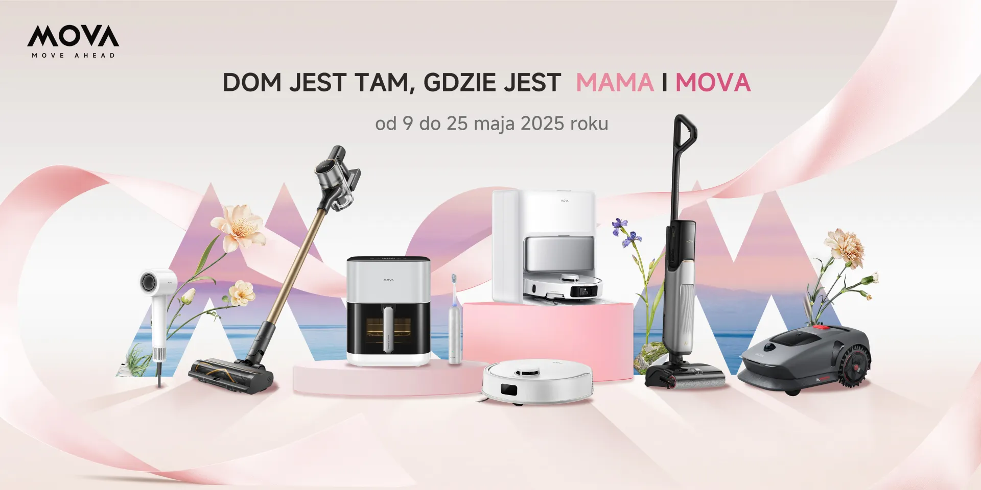 25% rabatu na sprzęt MOVA. Kup na Dzień Matki. To ją wyręczy