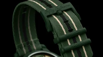 Green Abyss Blancpain x Swatch Bioceramic Scuba Fifty Fathoms.