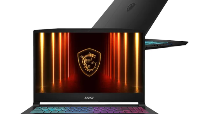 MSI z RTX 5060. Model Katana 15 HX i7-14650HX.